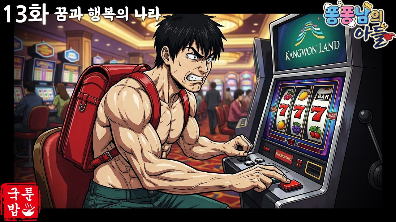[퐁퐁남의 아들] # 제13화. 꿈과 희망의 나라 강원랜드