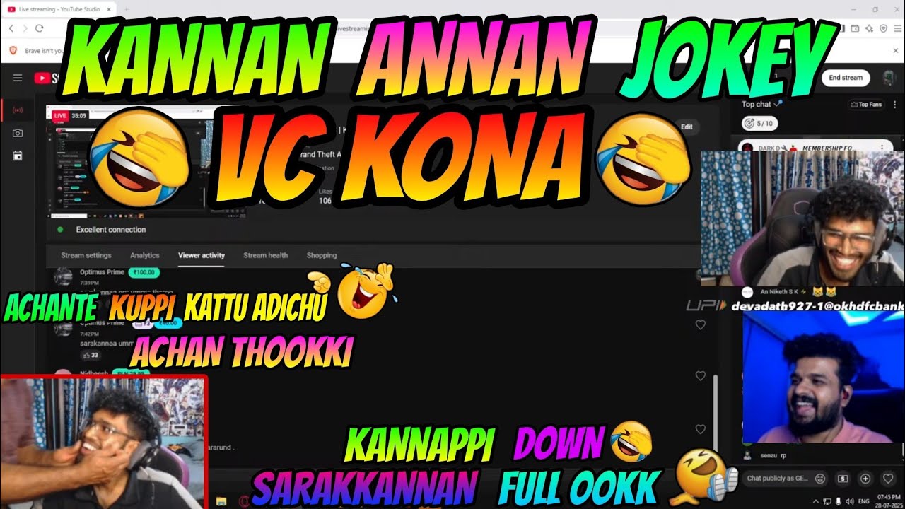 Kannppi,sarakkannan & jokey funny vc talks 🤣full fun 🤣 കണ്ണാപ്പി അച്ഛന്റെ കുപ്പി കട്ടു അച്ഛൻ തൂക്കി🤣