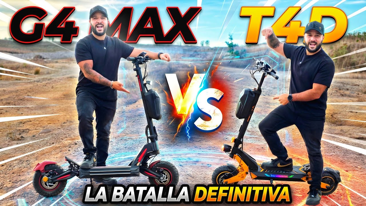 Los scooters más rápidos de Honeywell: Comparación directa entre el T4D y el G4 Max