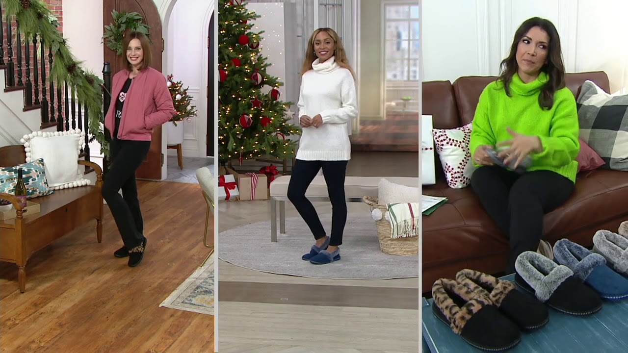 Skechers Plush Faux Fur Slippers - Cozy Campfire on QVC