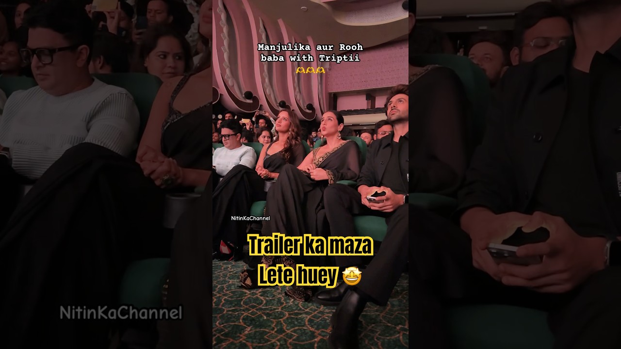 Kartik Aaryan Vidya Balan Triptii Dimri Bhool Bhulaiyya 3 Trailer - Bhool Bhulaiyaa 3 Trailer