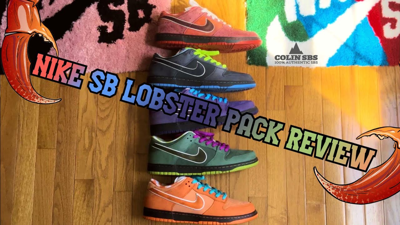 Nike SB Dunk Low “Lobster Pack” Review