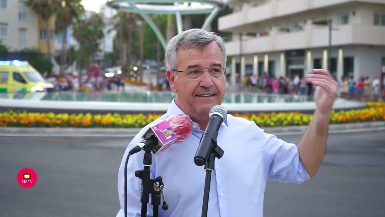 Estepona Inaugura una nueva Fuente en la entrada Avda Andalucía