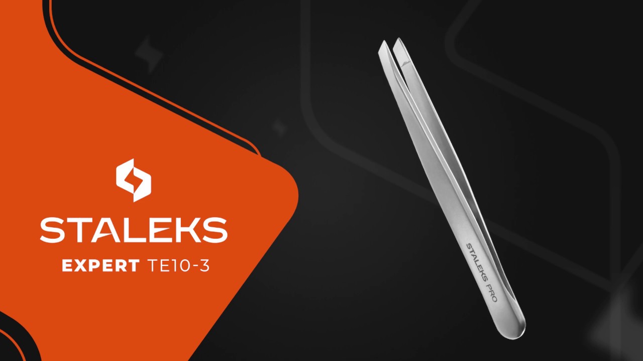 Da S&eacute;rie: Melhor pin&ccedil;a de sobrancelhas - Staleks Pro TE-10-3