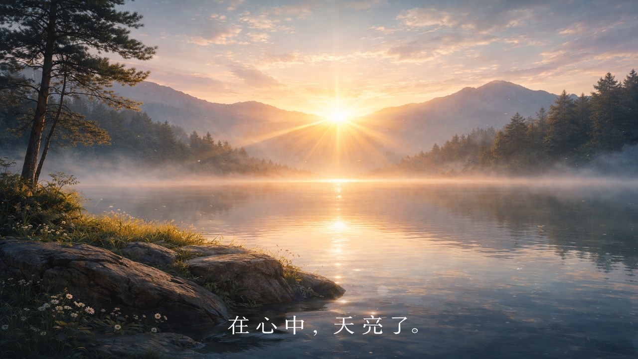 《在心中點亮黎明》｜黎昕 CG｜一聲心念起｜覺醒之歌