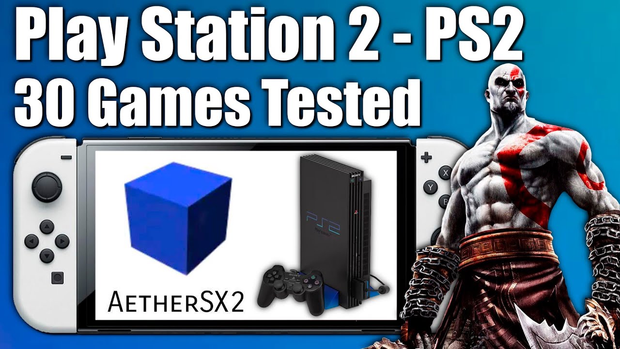AetherSX2 Play Station 2 (PS2) 30 Games Tested. Linux Ubuntu Nintendo Switch.