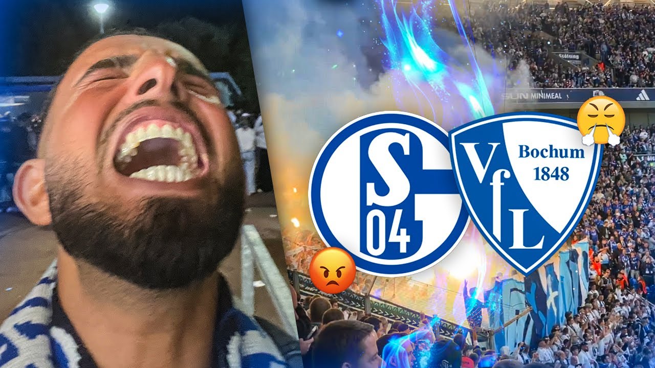 😱 REVIERDERBY! Ich könnte K*tzen 🤬 | Schalke 04 vs VfL Bochum | Stadion Vlog