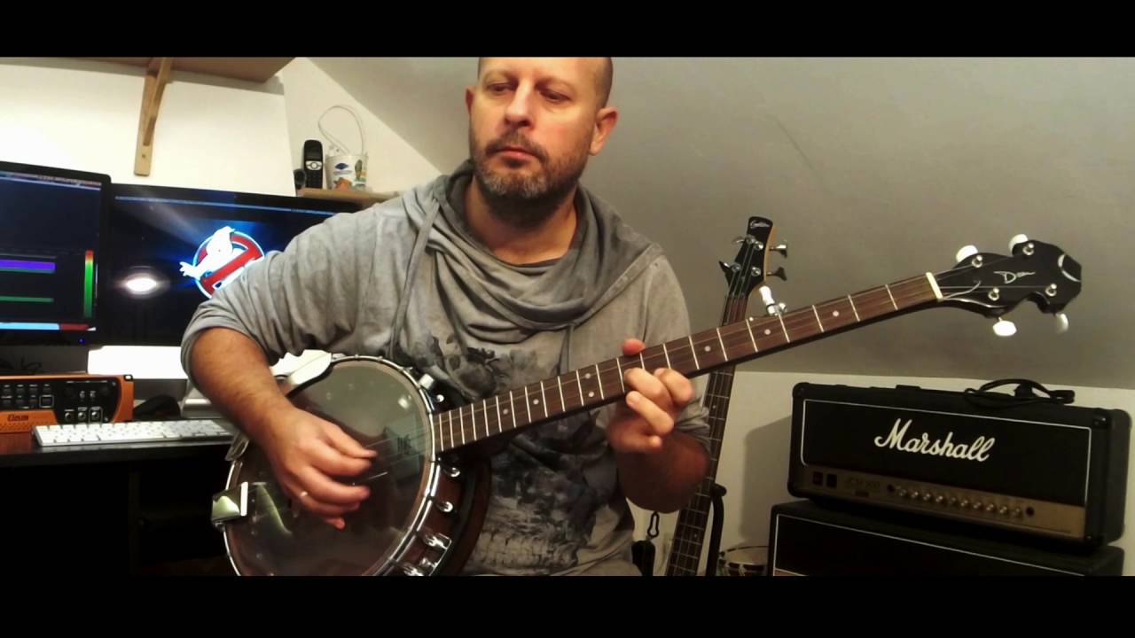 Ghostbusters ..... Instrumental on Banjo