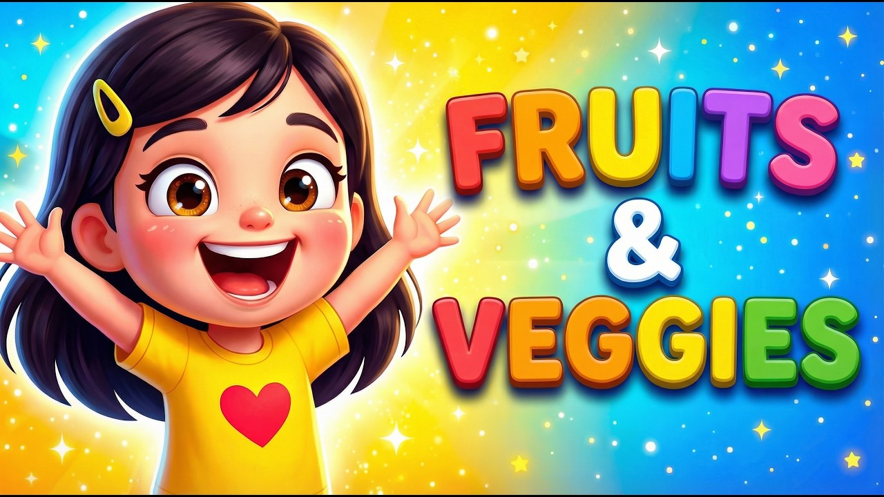 🥕🍓 Let&rsquo;s Eat Healthy | 🍉🥭The Magic of Fruits & Veggies | Kids Learning Video| Healthy Food for Kids