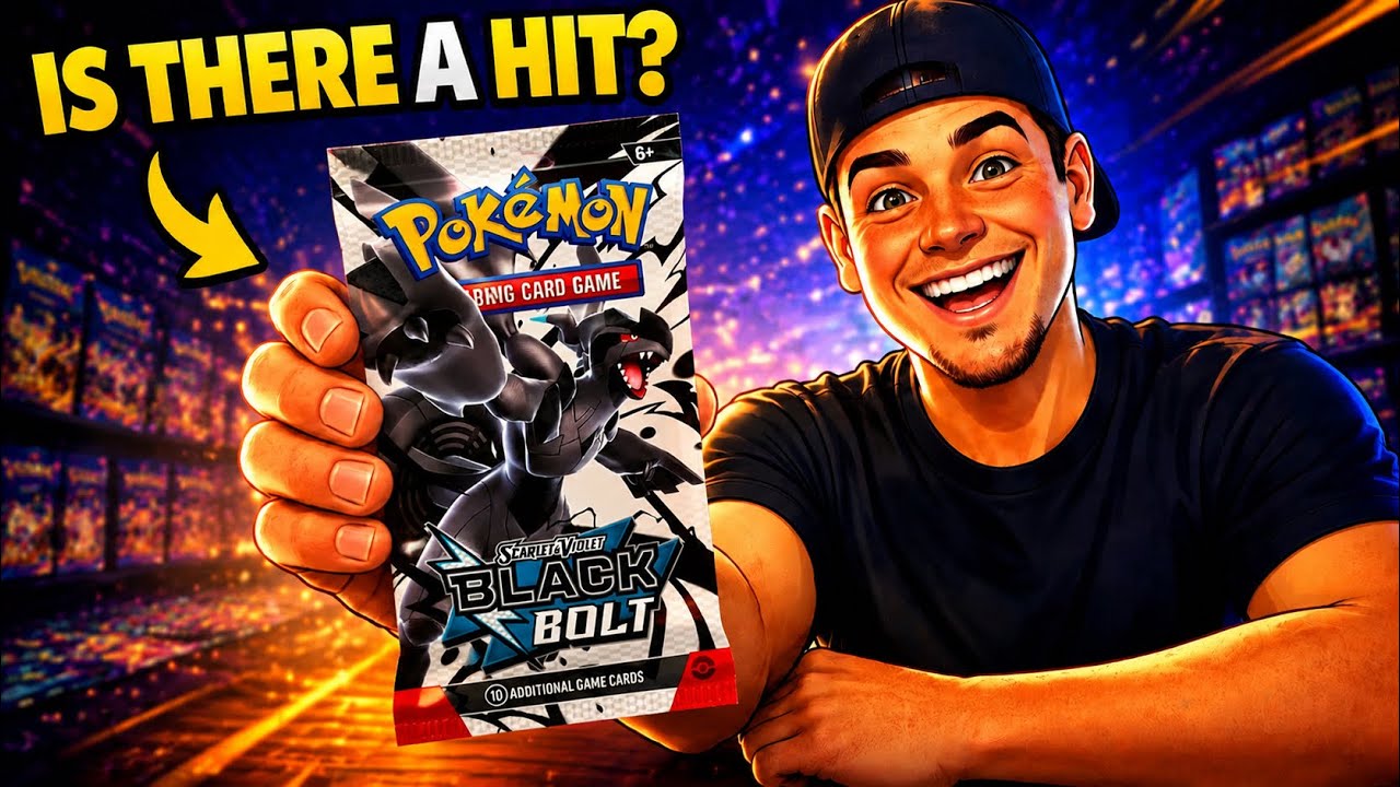Бустер дня Pokemon🔥 Black Bolt 13.03.2026 #pokemontcg #pokemoncards