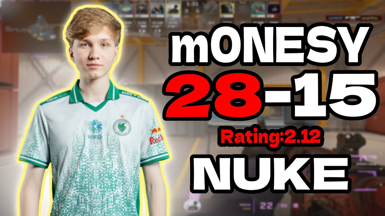 m0NESY (28-15) | nuke FACEIT EU | Rating:2.12 | w/f0lya | Aug 31, 2025