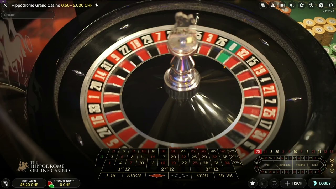 Live Roulette -Hippodrome 24 8 24 Video