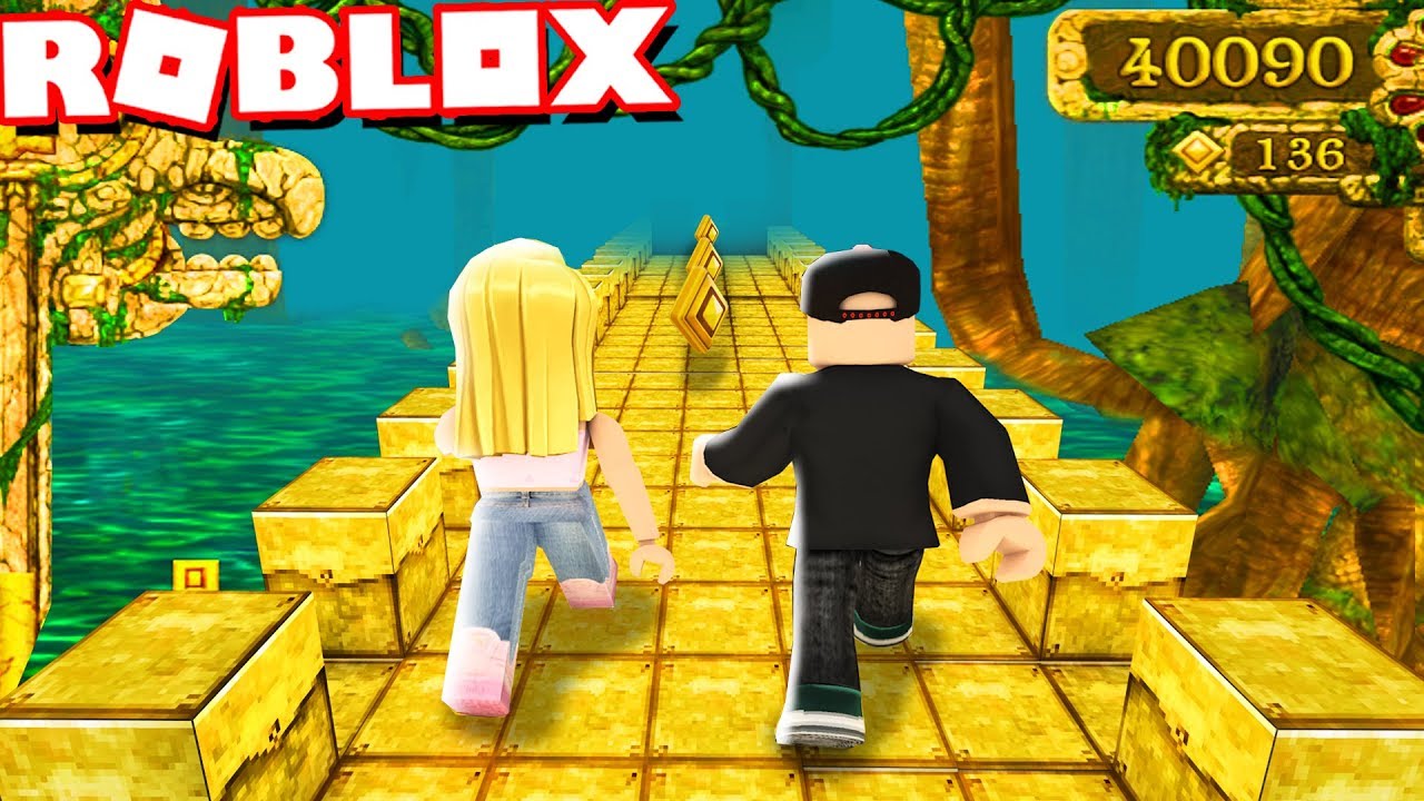 TEMPLE RUN W ROBLOX! KTO DOBIEGNIE PIERWSZY?! | Vito vs Bella