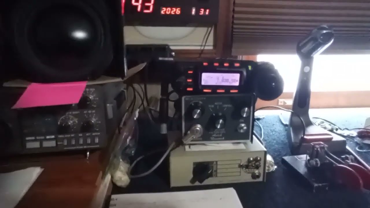 Искажения распространения (это НЕ передатчик) KK4RF #hamradio #swl #propagation