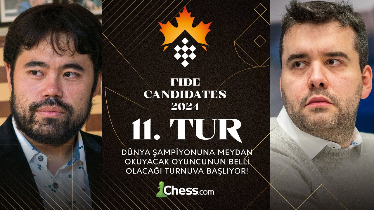 HERKES ŞAMPİYON OLABİLİR! Vidit - Nepo | Pragg - Nakamura |  Gukesh - Caruana | Adaylar 11. TUR