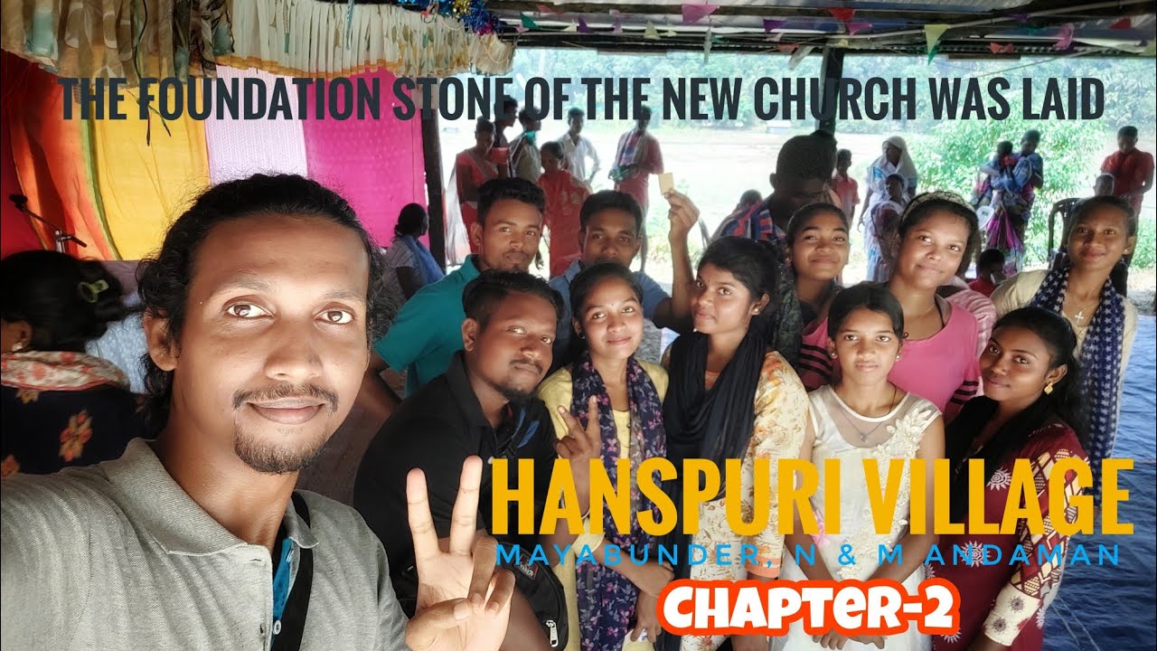 HANSPURI VILLAGE ✝️The foundation stone of the new church was laid in Hanspuri Village on 12/04/2023