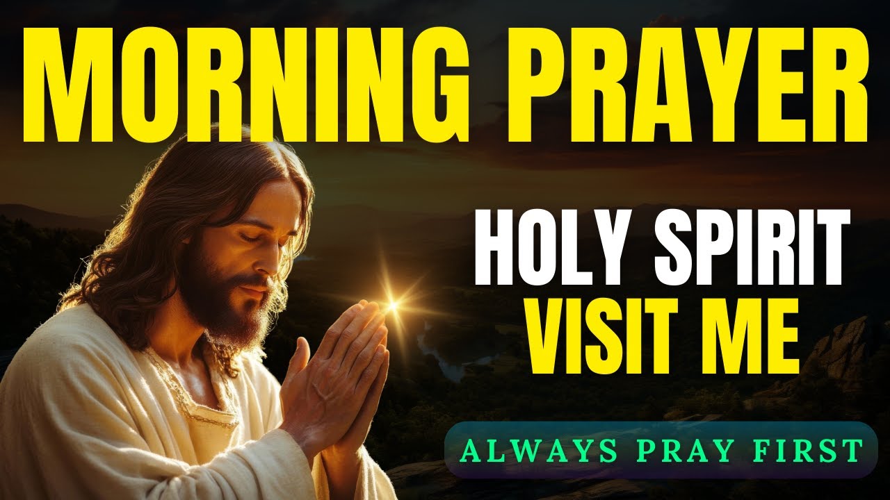 Holy Spirit, Come Upon Me Today | Morning Prayer Under an Open Heaven