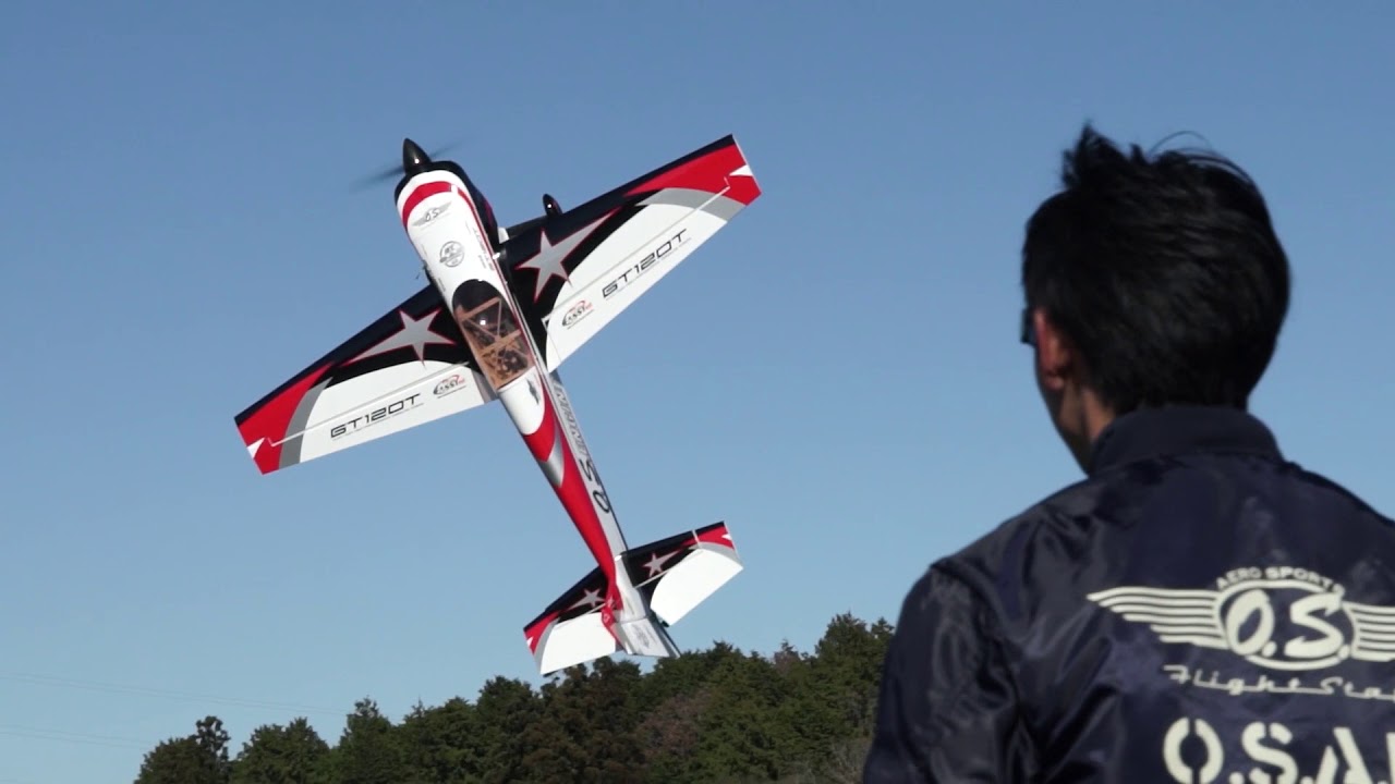 O.S. GT120T BOXER TWIN 120cc