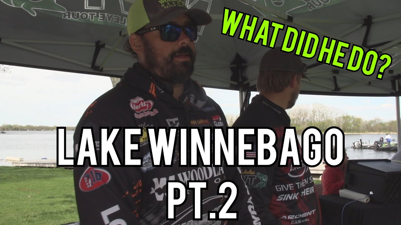 ROBERT'S FIRST TOURNAMENT OF THE SEASON! - Cabela's National Walleye Tour Lake Winnebago pt.2