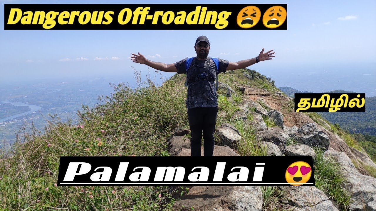 Pulsar 220f Off-roading gone wrong | Adventure Trip | Palamalai Dangerous Roads | தமிழில் | Part 01