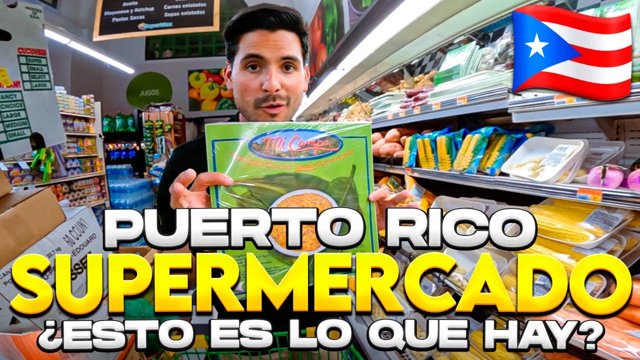 ASÍ ES UN SUPERMERCADO EN PUERTO RICO | VAYA SORPRESA - Gabriel Herrera