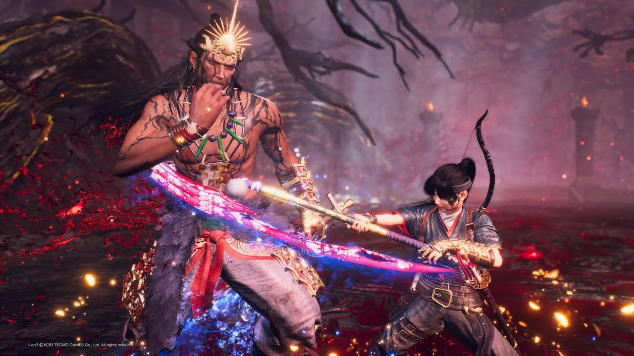 Nioh 3 NG+ Hiruko : Switchglaive