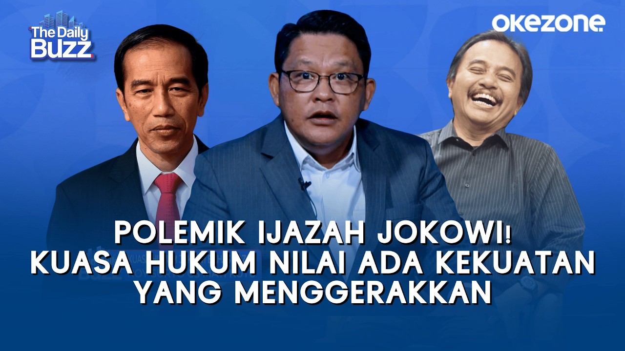 Polemik Ijazah Jokowi! Kuasa Hukum Nilai Ada Kekuatan yang Menggerakkan | The Daily Buzz