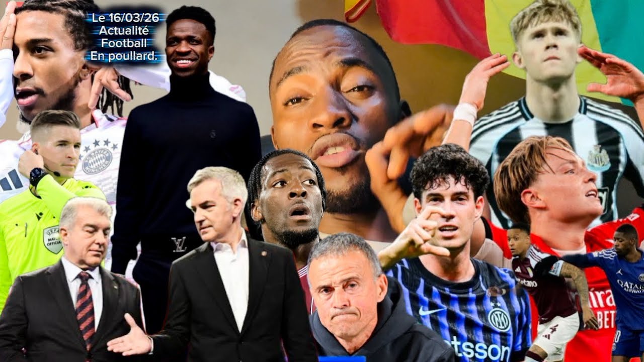 Actualité football en poullard que des bonnes nouvelles pour Real, Madrid et FC Barcelone merc etc.￼