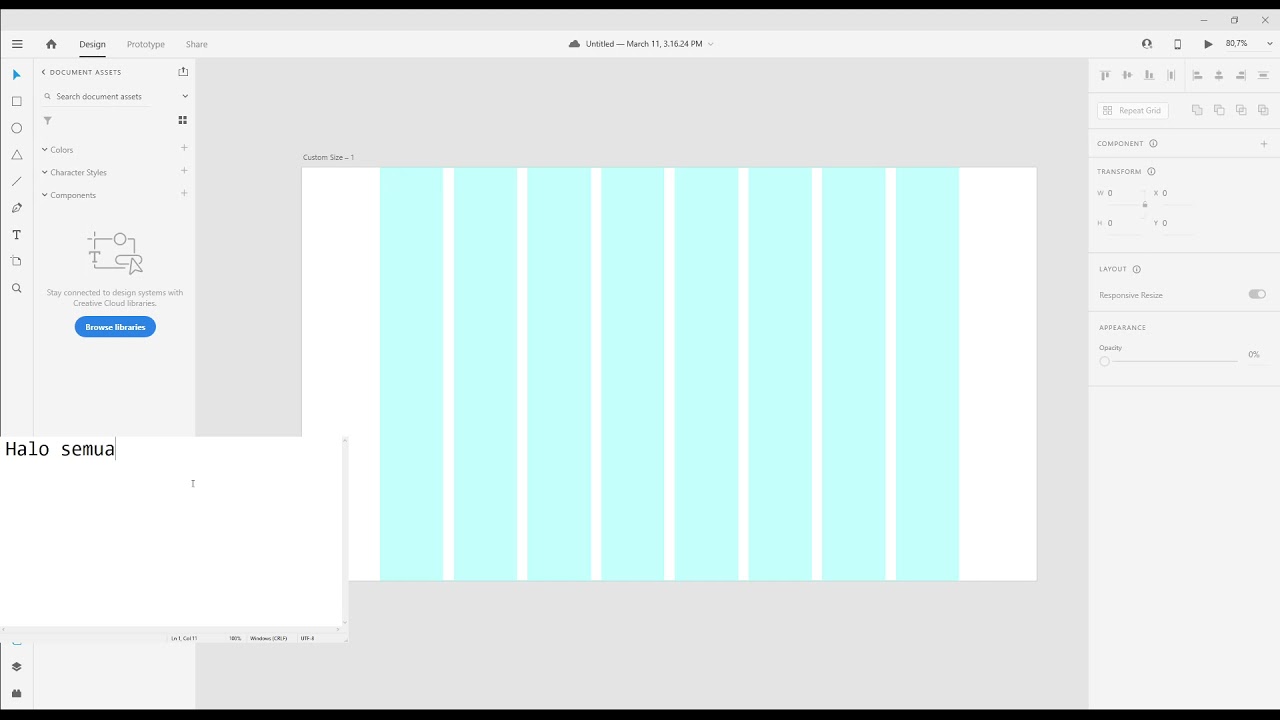 Tutorial Desain Halaman Website Toko Online || Adobe XD