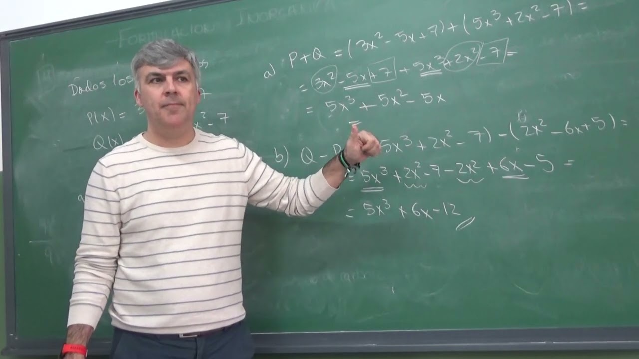 Operaciones con polinomios