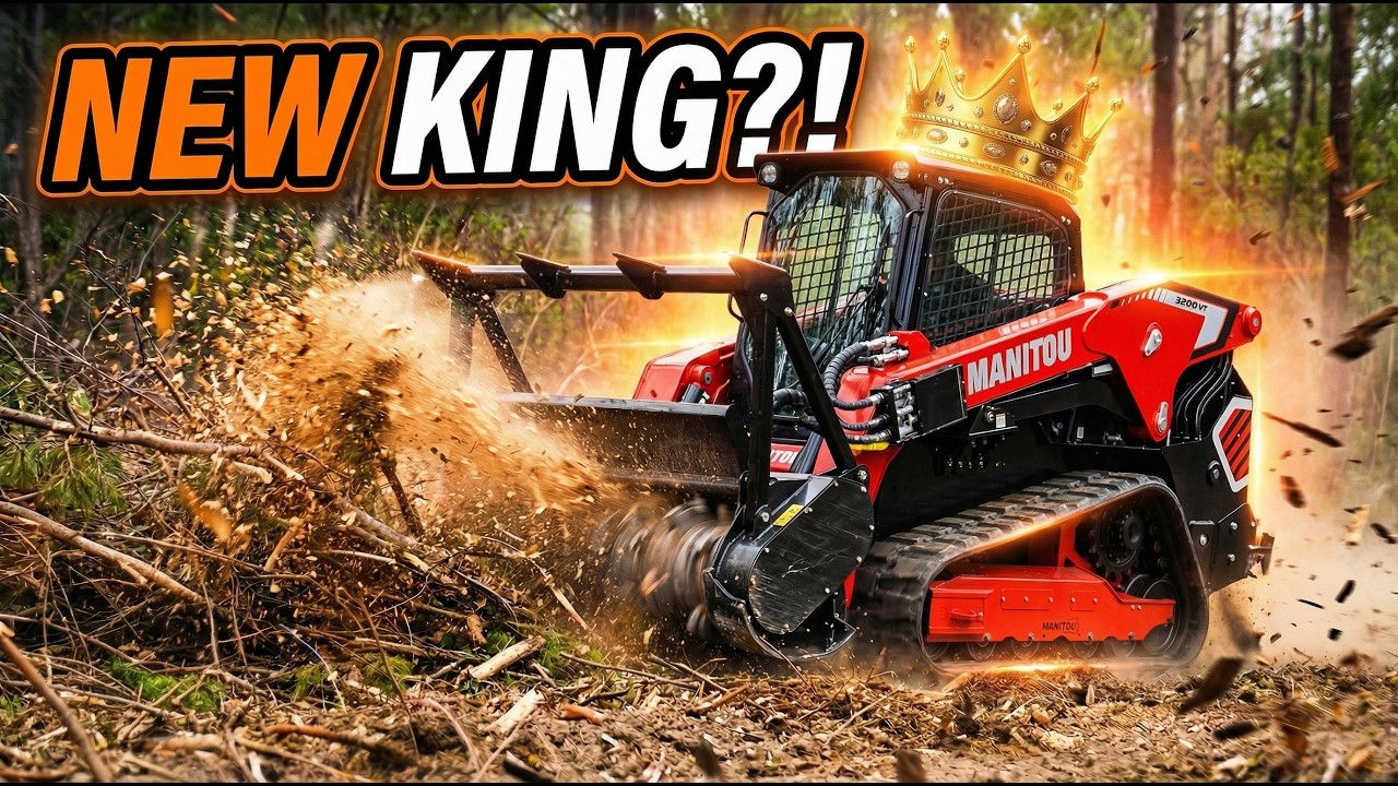 Новый король лесохозяйственного мульчирования? Обзор Manitou 3600VT.