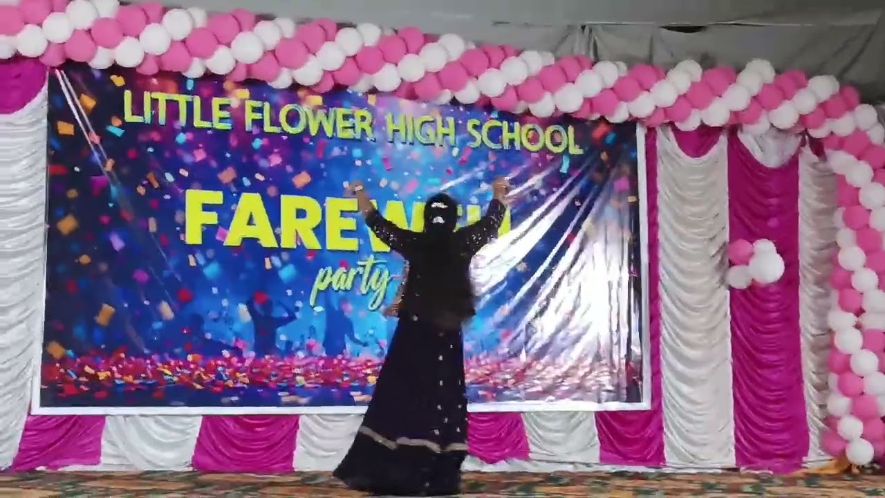 5 th class single performance in farewell party🎉🥳🎈