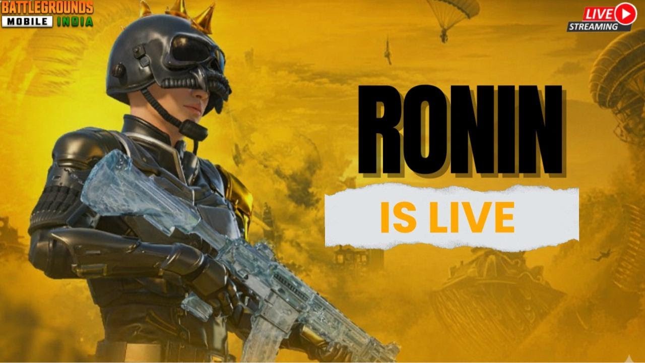 BGMI LIVE 🔴 | Smooth 120FPS | Ronin Live Stream