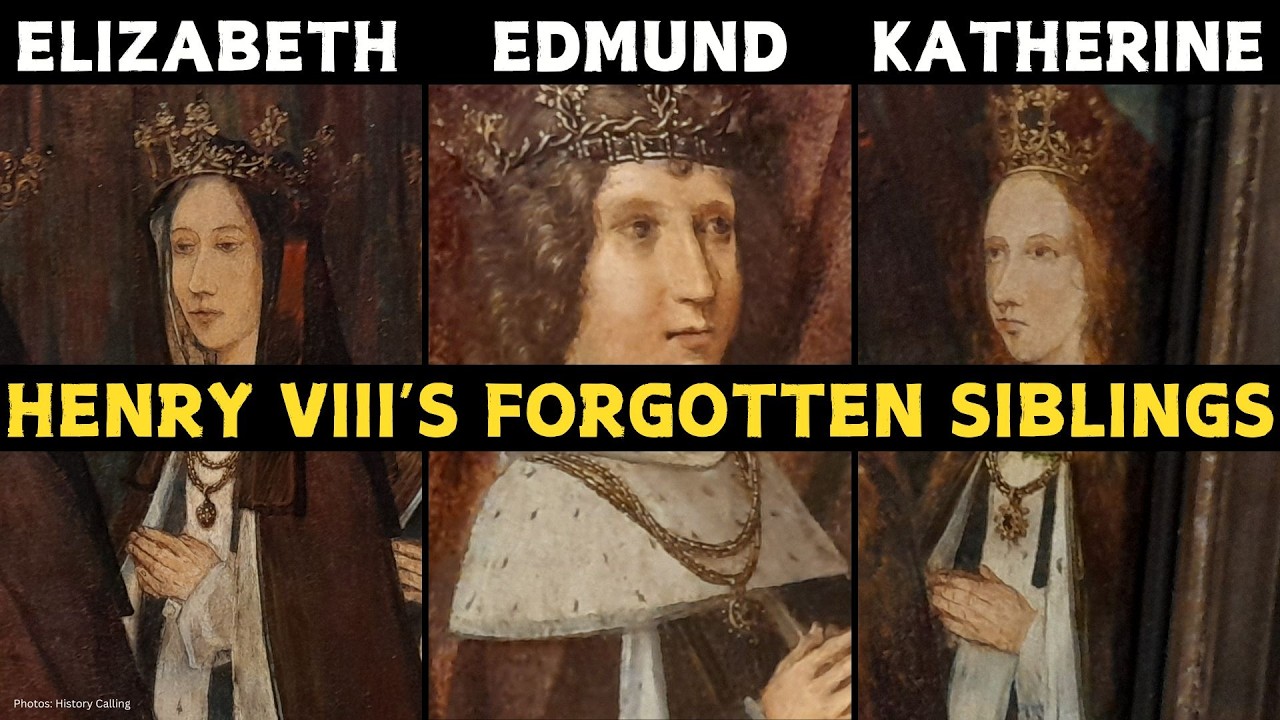 The TRAGIC LOSS of 3 Tudor children. Henry VIII’s forgotten siblings. Henry VII’s forgotten children