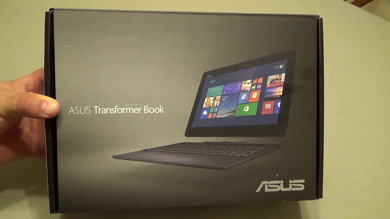 Распаковка и первый обзор Asus Transformer Book T100