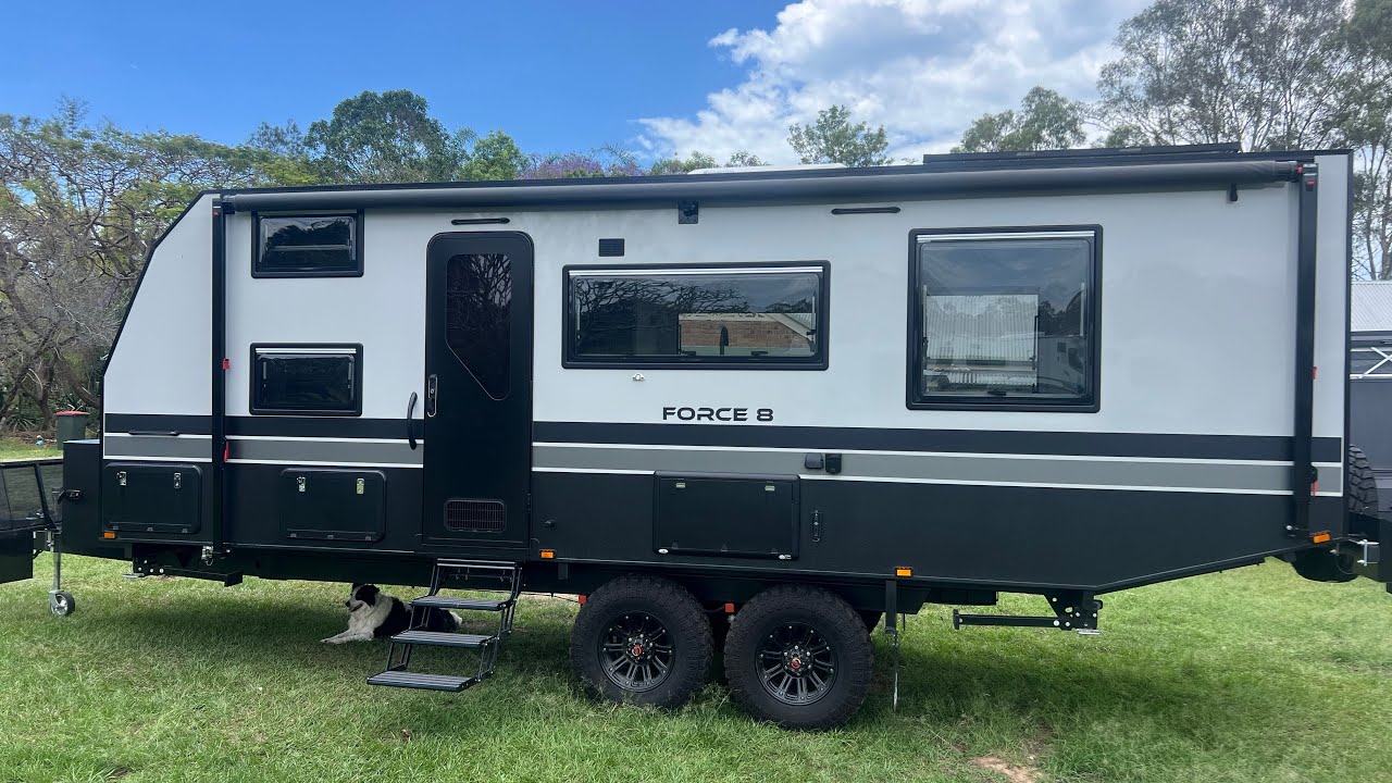 The Kokoda Force 8 ready for a sneaky trip away for one of our members. Look at the features! 