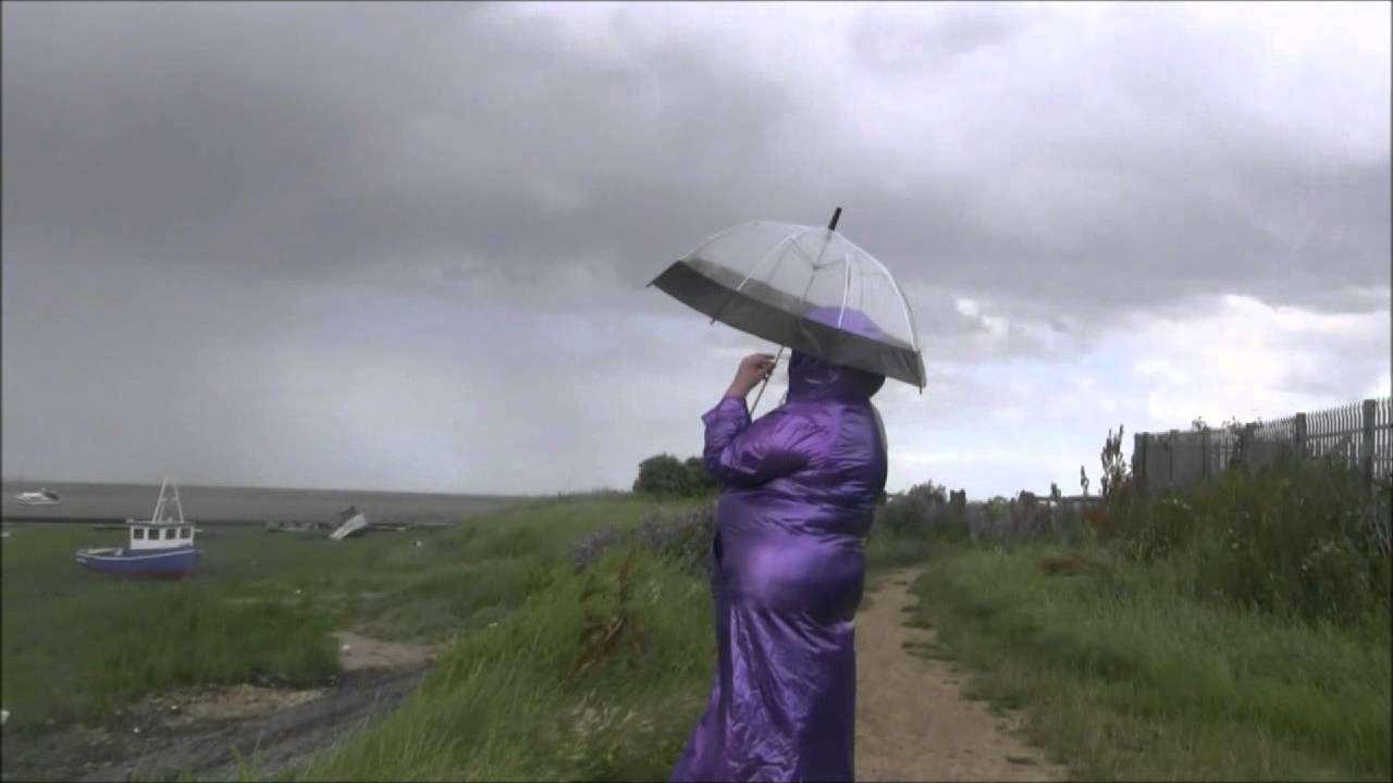 PVC Mac & clear PVC brolly