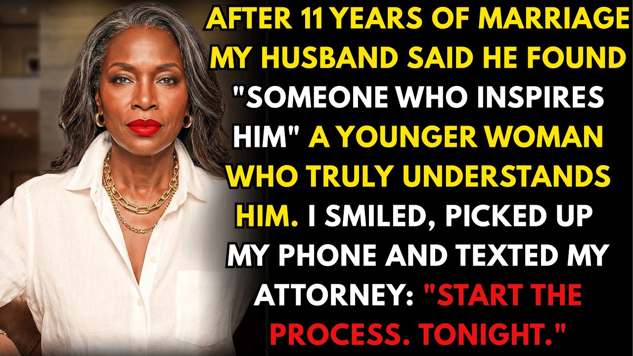 My husband calmly said, 