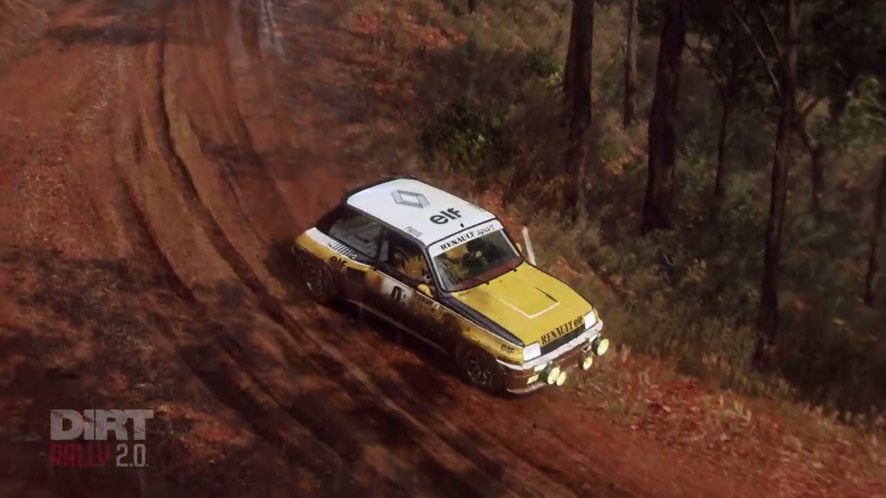 Dirt Rally 2.0: Renault in the Rain