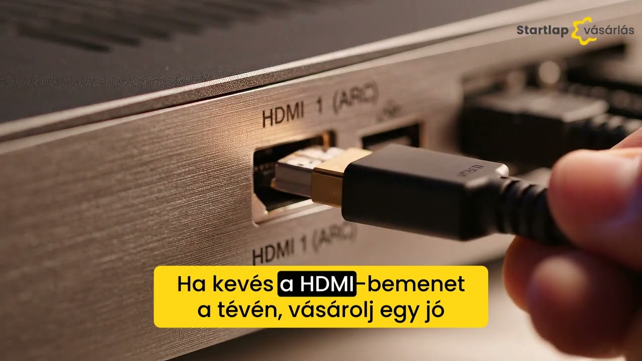 🔌 ✨ Nem muszáj kis képernyőn élvezned a filmezés és a játék örömét