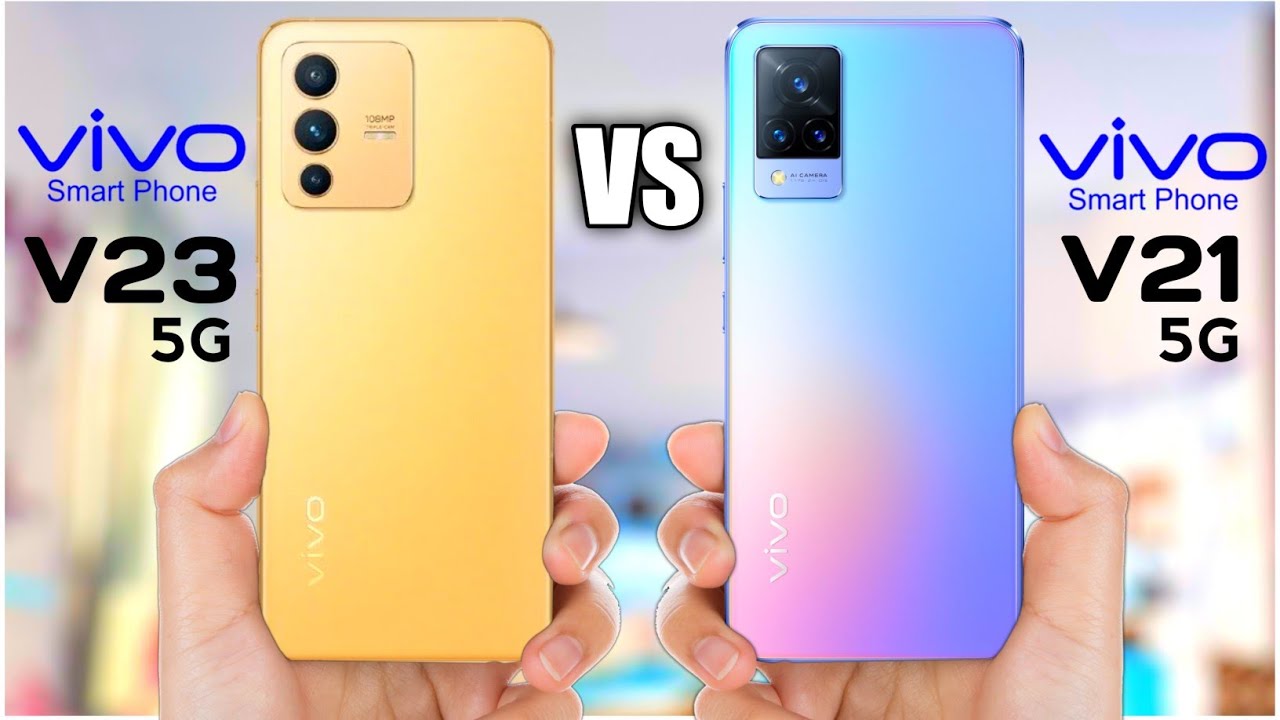 Vivo V23 5G vs Vivo v21 5G | Comparison | @mobiletechtube