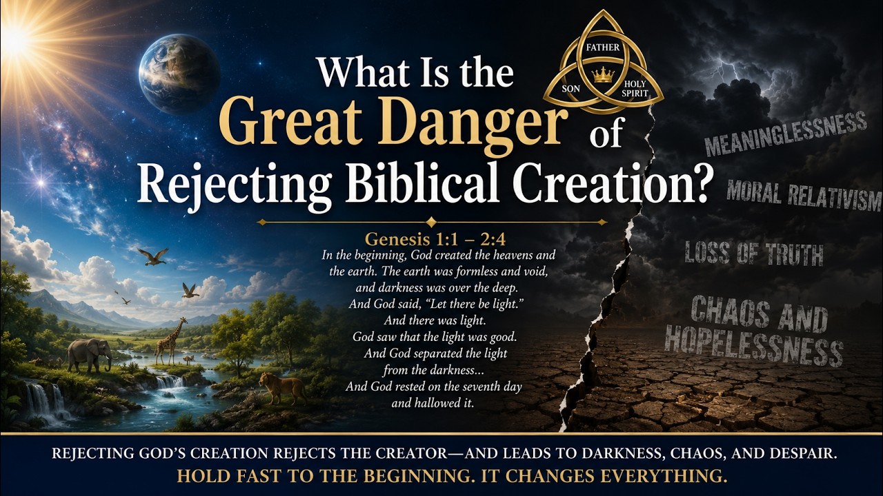 Creation | What Is the Great Danger of Rejecting Biblical Creation