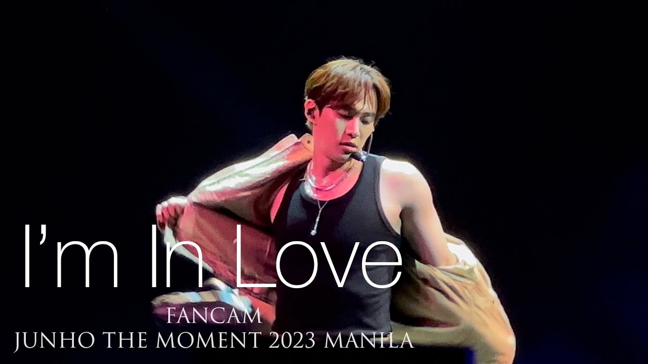 [직캠] JUNHO FANCAM '준호 (From 2PM) - I'm In Love' [JUNHO THE MOMENT 2023_MANILA] | 231111