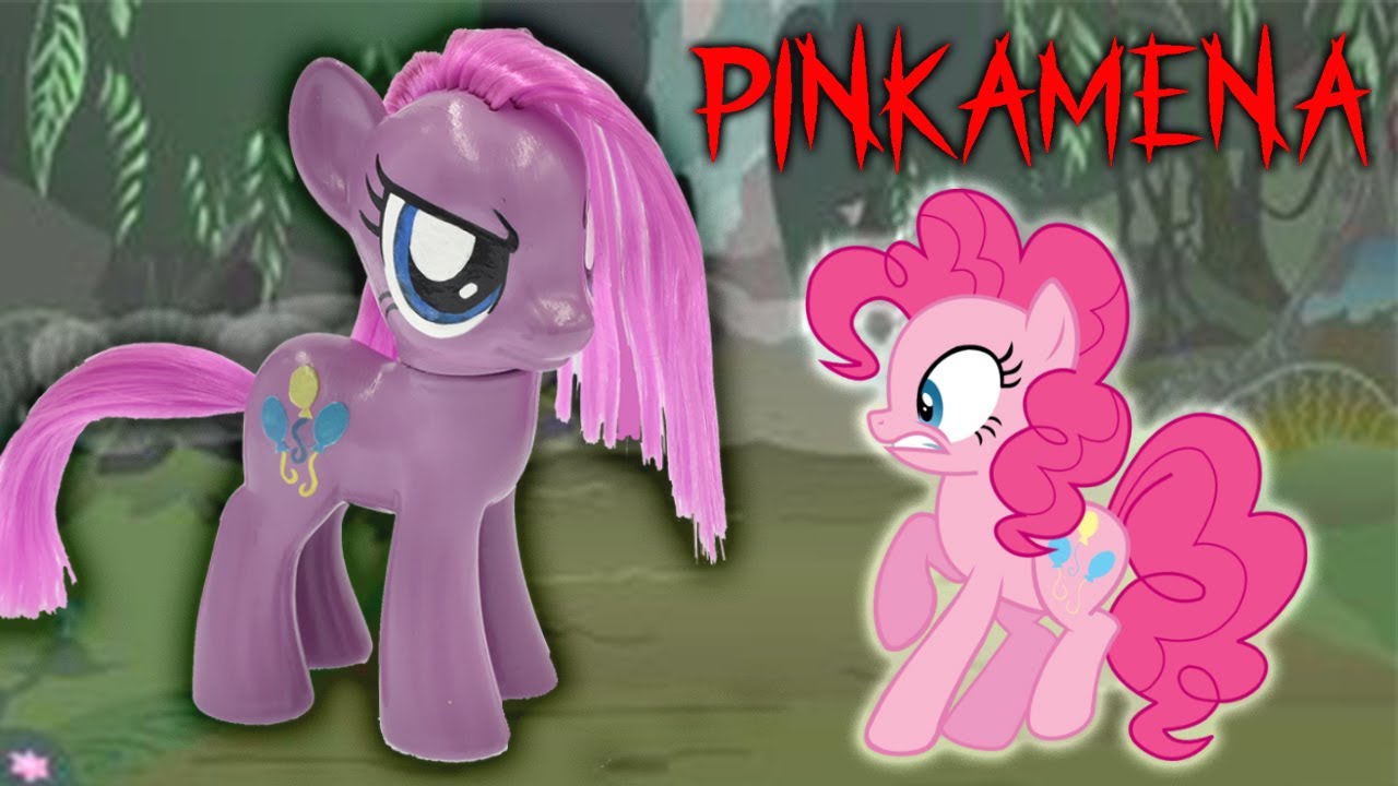 PINKAMENA Pony - Пинки Пай превращается во ЗЛОДЕЙ. Макияж My Little Pony Custom