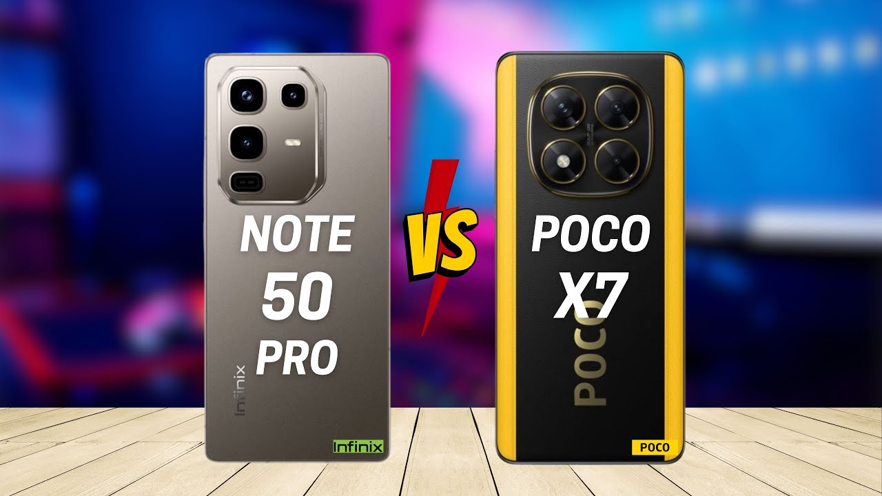 Infinix Note 50 Pro vs Poco X7 5G