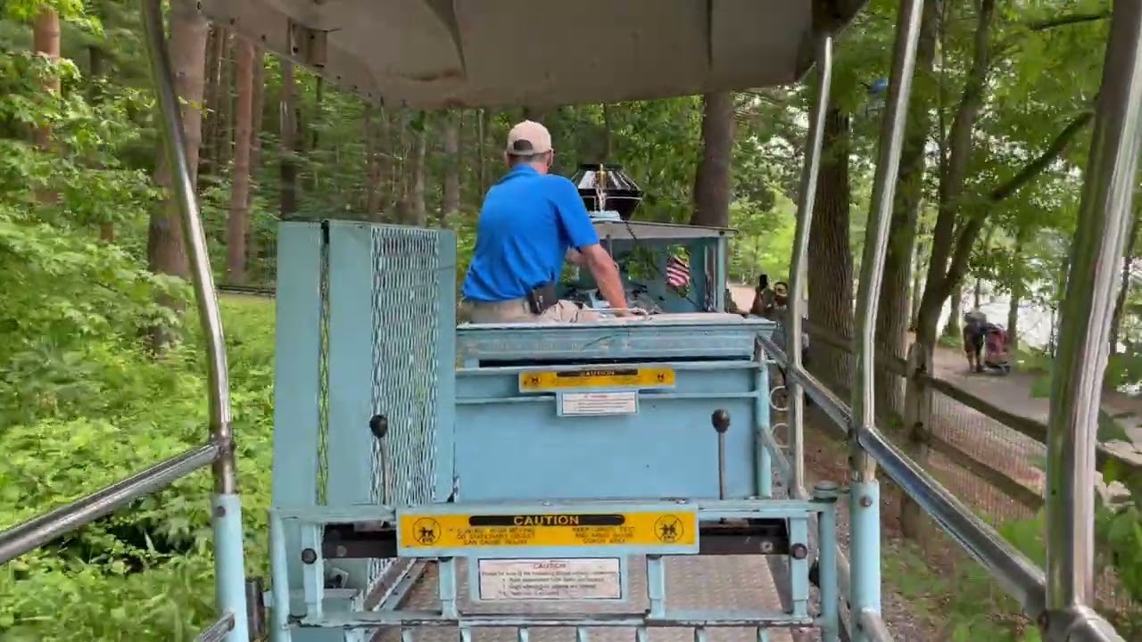 Turtle Back Zoo Train ride 2023