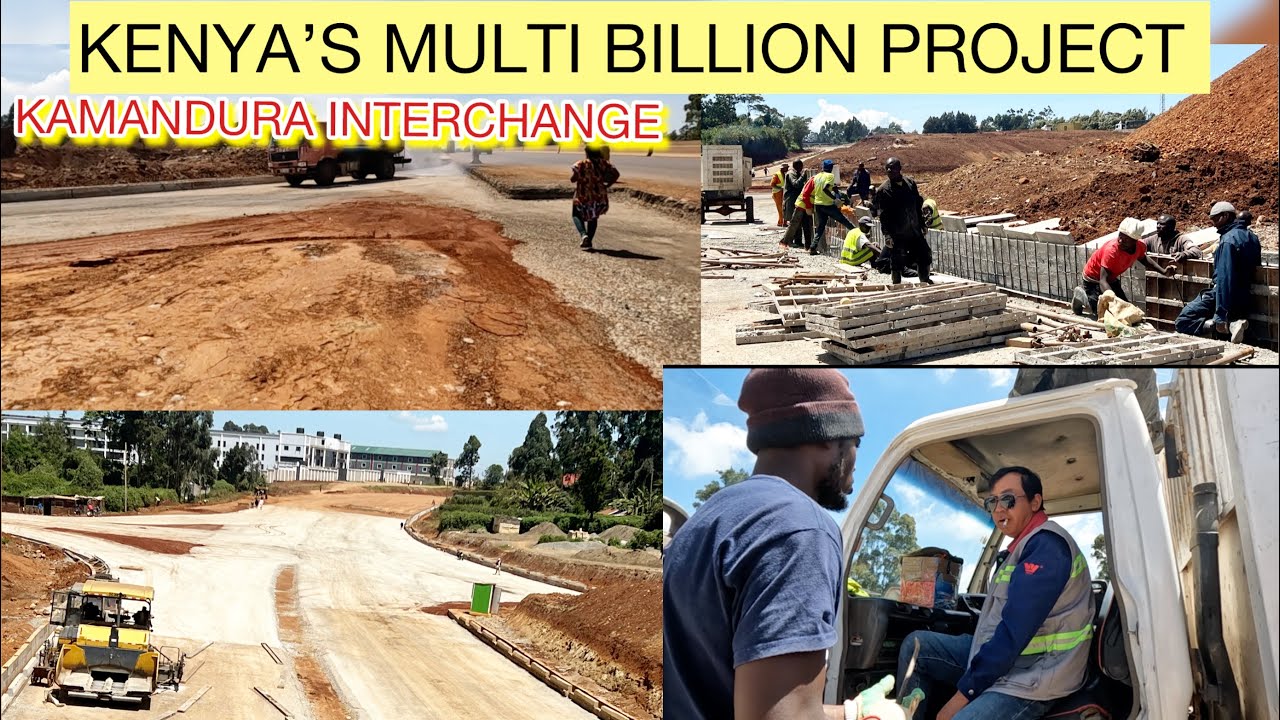 RIRONI-KAMANDURA INTERCHANGE BILLIONS KSHS MEGA PROJECT IS Changing the face of Roads of KENYA 
