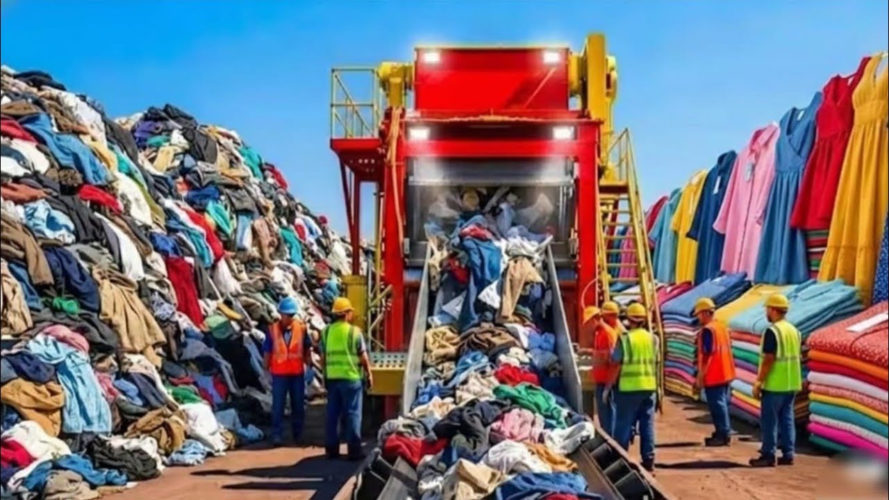 How Ralph Lauren’s Recycling Machines Make New Clothes From Used Apparel | World Wide Waste 
