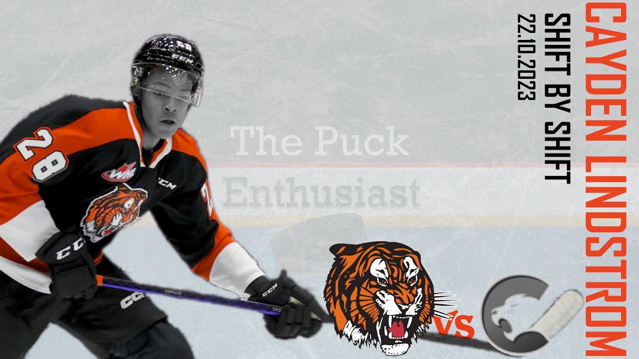#28 Cayden Lindstrom (DY) Shift-by-Shift 22.10.23 WHL - Medicine Hat Tigers