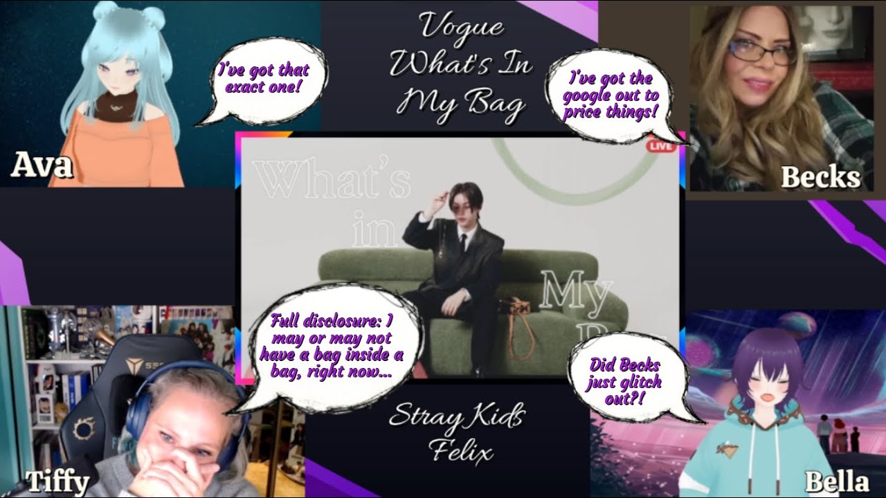 Stray Kids Felix's What's in My Bag! | MYVOGUE SSOT8 Reaction
